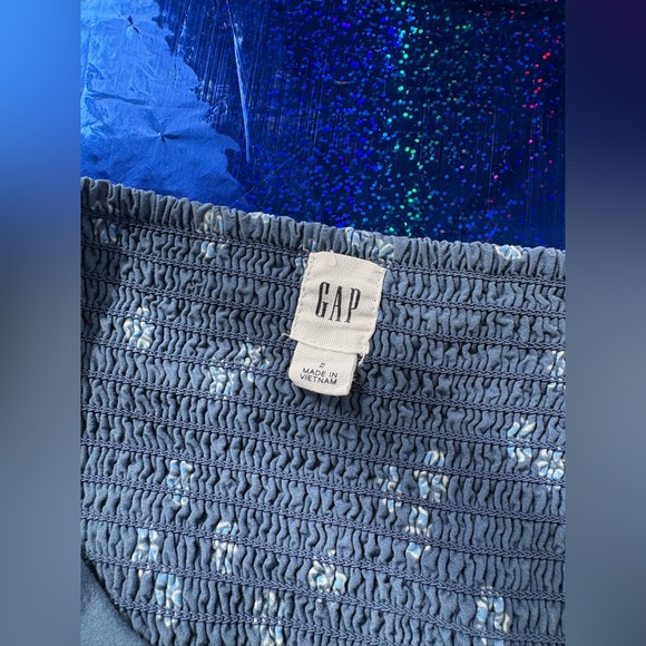 GAP Blue Floral Dress - Picture 7 of 9